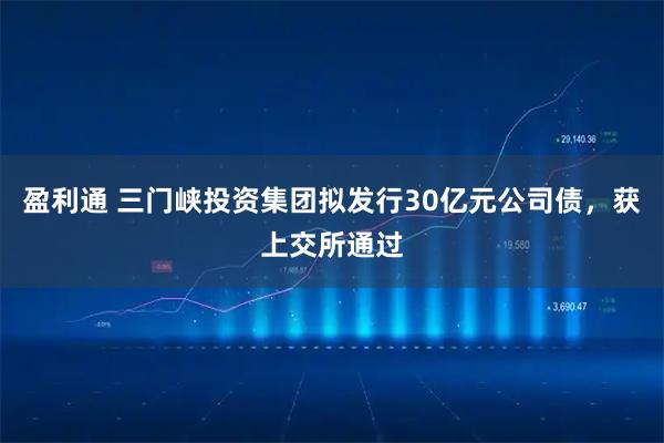 盈利通 三门峡投资集团拟发行30亿元公司债，获上交所通过